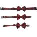 Customizable Comfortable Dog Band for Small Medium & Large Dogs - PET Heroic Uhband | Stylish Red & Checkered Collars for Cats Available - Buy Online on GoSupps.com