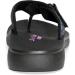 SOLLBEAM Women's Orthotic Comfort Flip Flops with Arch Support & Heel Cup - Black Reflective - Size 9 - Buy Online on GoSupps.com