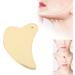 ZJchao Gua Sha Massage Tool - Copper Facial Scraping Board for Circulation & Lifting | Portable Gua Sha Tool for Face Eyes Neck & Body - Buy Online on GoSupps.com