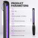 Portable UV Light Sanitizer - USB Rechargeable Disinfection Lamp for Home, Hotel, Travel & Car | Kills 99% Germs, Viruses & Bacteria - Buy Online on GoSupps.com