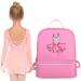 Yitengteng Ballet Dance Backpack - Ballerina Pink Bag for Little Girls, Gymnastics, Latin, Yoga, Tap Dance, Jazz - Toddler Dance Bag Storage - Buy Online on GoSupps.com