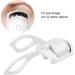 Heated Eyelash Curler 24 Hours Long Lasting Rechargeable Electric Eyelash Curler Curved Design Small and Portable for Travel - Buy Online on GoSupps.com