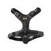 Mighty Paw Sport Harness 2.0 padded dog harness adjustable neck and chest straps with reflective seams (X-Large black) X-Large black