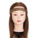 Shop Tess Braided Hair Tie | Medium Hair Accessories for Women | Light Brown & Middle Blonde Headband - Perfect for Dutt & Braids - Buy Online on GoSupps.com