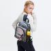 Small Clear Backpack Stadium Approved Heavy Duty Clear Mini Backpack Transparent Book bag for Concert Work Sport Games Festival - Buy Online on GoSupps.com