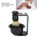 MIXCUT Beard Foam Brush Set for Men | Grooming Brush with Soap Dish & Stand | Nylon Hair Beard Care Essentials - Buy Online on GoSupps.com