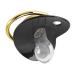 Soft Silicone Baby Pacifier for Infants 6-18 Months - Cylindrical Design for Breastfeeding Protection (Black) - Buy Online on GoSupps.com