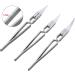 Tweezers Reverse Ceramic Tweezers Electronic Cigarette Heat Conductive Curved Straight Tweezers Precision Tweezers Set (Size : Oblique Head) - Buy Online on GoSupps.com