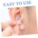 Buy 40pcs Silicone Protective Ear Plugs for Sleeping & Swimming - White 1 Count - Buy Online on GoSupps.com