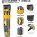 Hatteker Mens Beard Trimmer Hair Clipper - Cordless Hair Cutting Kit, Waterproof & Professional - Buy Online on GoSupps.com