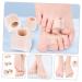Lurrose 8 Pairs Gel Toe Separators for Men and Women - Bunion Correctors & Foot Care Supplies - Thumb Protector & Toe Dividers - Buy Online on GoSupps.com