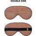 Red Brick Wall Texture Print Unisex Sleep Mask - Double-Sided Eye Mask for Sound Sleep & Skin Care - Ideal Gift - Buy Online on GoSupps.com