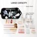Buy Generic WQND Double Makeup Bag - Stylish Black Polyester for International Shipping - Buy Online on GoSupps.com