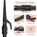 Buy Adjustable Ceramic Curling Iron Wand - Fast Heating Digital Display Auto Shut Off | International Shipping - Buy Online on GoSupps.com