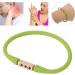 Negative Ion & Magnetic Sports Bracelet - Boost Blood Circulation for Basketball - Lightweight Green Silicone - Buy Online on GoSupps.com