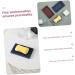 Amosfun 6 Pcs Soap Box Small Wallet for Women Soap Dish for Counter Travel Soap Case Decorative Basket Soap Dish for Tile Soap Rack Trays Soap Dishes for Bar Soap Mouse Pad Toilet - Buy Online on GoSupps.com