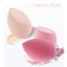 Stianiiile Makeup Sponge Set of 4 Latex Free Blender Beauty for Liquid Cream and Powder Soft and Flexible Beauty Sponges Super Soft Beauty Cosmetic 4 Purple - Buy Online on GoSupps.com