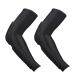 GUOZI Arm Elbow Sleeves, 2 Pack Honeycomb Crashproof Arm Elbow Pads for Youth Adult Sports Football Basketball Shooting etc Large