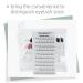 Nagaraku Acrylic 5-Layer Eyelash Extension Storage Box - 250 Tape Strip Makeup Display Holder & Dust Sealer Organizer for False Eyelashes - Transparent Layered Cabinet - Buy Online on GoSupps.com