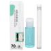 Ear Hole Cleaning Kit, 25ml Minty Fragrance Ear Hole Cleaning Solution and 70pcs Ear Piecing Cleaner Thread, Piercing Aftercare Sterilization Ear Hole Care