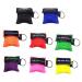 INOOMP 8pcs CPR Barrier Keychain Emergency CPR Masks Keyring Travel Pocket Face Resuscitation for Outdoor First Aid or Cardiac Resuscitation Training