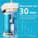 Frohsun Retractable Water Dental Flosser - 5 Pressure Modes, 6 Tips, Cordless & Rechargeable - IPX7 Waterproof - Low Noise - for Dental & Oral Health - Kids & Adults - Home & Travel - White - Buy Online on GoSupps.com
