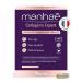 Manha Collagen Expert - Collagen and Hyaluronic Acid - Patented Complex Anti-Aging Anti-Wrinkle Proven Effectiveness - Vitamin C Selenium - Vegetarian - 30 Capsules - 30 Days - Made in France