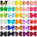 ALinmo 30 Colors 6 Inch Grosgrain Ribbon Bows for Girls | Hair Alligator Clips Accessories for Babies, Kids, Teens - Buy Online on GoSupps.com