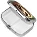 Cute Sloth Pill Case 2 Compartment Travel Pill Organizer | Small Pill Box for Purse & Gifts - Buy Online on GoSupps.com