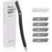 Stainless Steel Eyebrow Shavers & Razors for Men & Women | Reusable Dermaplaning Tools | 6-Blade Ros gold Facial Razors - Buy Online on GoSupps.com