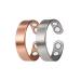 Yinox Magnetic Arthritis Magnett Therapy copper rings for men and women effectively relieve arthritis and finger pain have a slight effect on rheumatism and lymphatic drainage (3500 Gauss) A+B