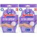 Spontex Extra Comfort premium household gloves with soft textile lining ideal for all cleaning work in the household 30 C washable size XL (9-9.5) 1 pair purple 100.0 grams (pack with 2) XL (pack with 2)) Extra Comfort