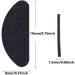 20 Pairs D-Shaped Self-Adhesive Silicone Nose Pads for Glasses & Sunglasses - Anti-Slip Cushions (19x8x1.5mm) - International Shipping Available - Buy Online on GoSupps.com