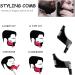 Beard Care Set: White Beard Apron Black Comb & Hooks - Perfect Gift for Men Fathers & Husbands - Buy Online on GoSupps.com