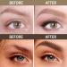 Eyebrow Stamp Stencil Kit - 24 Pieces Thick & Thin Stencils with Brushes - Natural Waterproof Brow - Medium Brown - Buy Online on GoSupps.com
