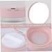  Healvian Healvian 2 Pieces Mirror Powder Container Loose Powder Makeup Powder Box Loose Containers Powder Case with Mirror Loose Holder Loose Powder Box Empty Makeup Container BB Cream Container Pink - Buy Online on GoSupps.com