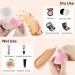 6-Part Sonku Beauty Blender Sponge Set | Makeup Sponge for Primer Concealer Powder & Cream | Includes Sponge Mixer Container - Buy Online on GoSupps.com