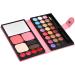 Kioiner 33 Colors Makeup Palette Kit for Girls Women Include Eyeshadow Lipstick Shading Powder Portable Wallet Cosmetic Make up Palette with Mirror and Brushes for Daily Use - Buy Online on GoSupps.com