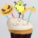 Gadpiparty 24pcs Halloween Fluorescent Inserts Lantern Wood Pumpkin - Buy Online on GoSupps.com