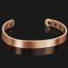 Pure Copper Magnetic Bracelet Men Women Copper Bangle Cuff Holistic Magnetic Band with 6 Strong Neodymium Magnets Unisex Adjustable-CSL (L: Wrist 19.5-22cm/7.7-8.6") - Buy Online on GoSupps.com