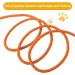 Vivifying Long Dog Leash 20ft Reflective Dog Training Leash for Outside and Yard Floating Long Line Lead with Soft Handle for Camping Hiking Swimming Beach and Lake(6M Orange) - Buy Online on GoSupps.com