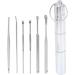 Silver Ear Wax Pickers Ear Wax Cleaner for Anywhere Doctor Home Daily Furniture - Buy Online on GoSupps.com