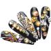 DIY Nails Rhinestones Nail Art Cosmetics Clothes Design Jewels Diamond Accessories Style4 nail rhinestones kit - Buy Online on GoSupps.com