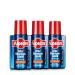 Alpecin After Shampoo Caffeine Liquid 3-Pack, Scalp Tonic for Men's Thinning Hair Growth, Sulfate Free with Castor Oil 6.76 Fl Oz (Pack of 3)