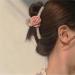 Limtula Cute Camellia Flower Hair Clip Camellia Gorgeous Teens Hairpin Sweet Handmade Hairpin Accessories for Women Milky white - Buy Online on GoSupps.com