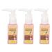 Lot de 3 Gels Douche Amincissants pour le Corps au Gingembre Raffermissement de la Peau Lissage Combustion des Graisses Drainage Huile de Gingembre Relaxation du Corps