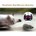 Remote Control Fake Rat Cat Toy - Interactive Realistic Mouse Figures for Cat Prank Joke Scary Trick Funny Toy - Gray - Buy Online on GoSupps.com
