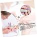Healeved 40 Pcs Nail Case Nail Varnish Cover Nails Gel Cuticle Guard Nail Paint Protector Polish Remover Wraps Manicure Polish Varnish Cover Nail Polish Cover Gelt Anti-scratch Plastic Milk 4x2cmx2pcs As Shownx2pcs - Buy Online on GoSupps.com