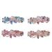 minkissy 4pc Metal Vintage Hair Barrettes Rhinestone Hair Barrettes Hair Barrettes for Girls French Hair Barrettes Rhinestone Hair Accessories Crystal Hair Claw Clip Issue Card Miss Fashion