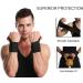 SUJAYU Wrist Wraps 2 Pack for Weightlifting and Carpal Tunnel Support - Men's Black Gym Accessories - Buy Online on GoSupps.com